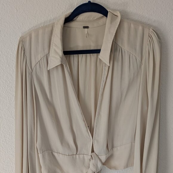 Free People Collard Shirt - Picture 1 of 3